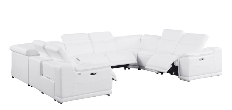 9762 - 8-Piece U-Shaped Sectional Sofa With 4 Power Recliners