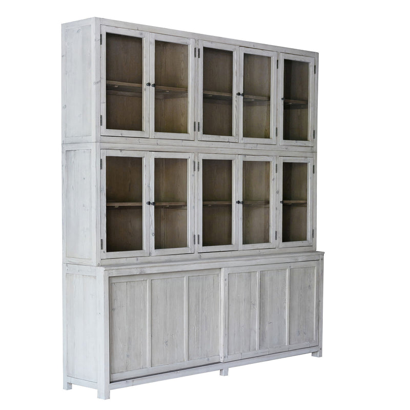 Haley - Cabinet - Light Gray Wash