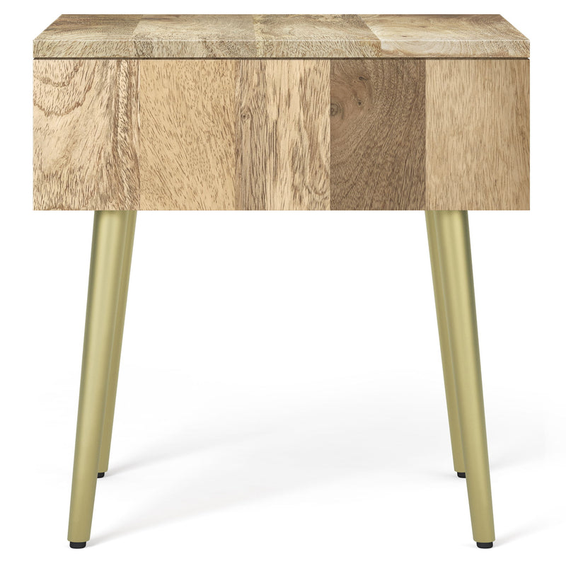 Jager - Side Table - Natural - R&R Furniture Gallery (Fountain Valley, CA)