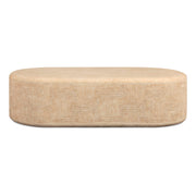 Surraya - Concrete Rounded Coffee Table - R&R Furniture Gallery (Fountain Valley, CA)