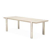 Lotus Bay - Narrow Rectangular Dining Table - Sand - R&R Furniture Gallery (Fountain Valley, CA)