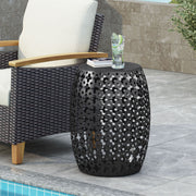 Modern Design, Metal End Table, Large - R&R Furniture Gallery (Fountain Valley, CA)