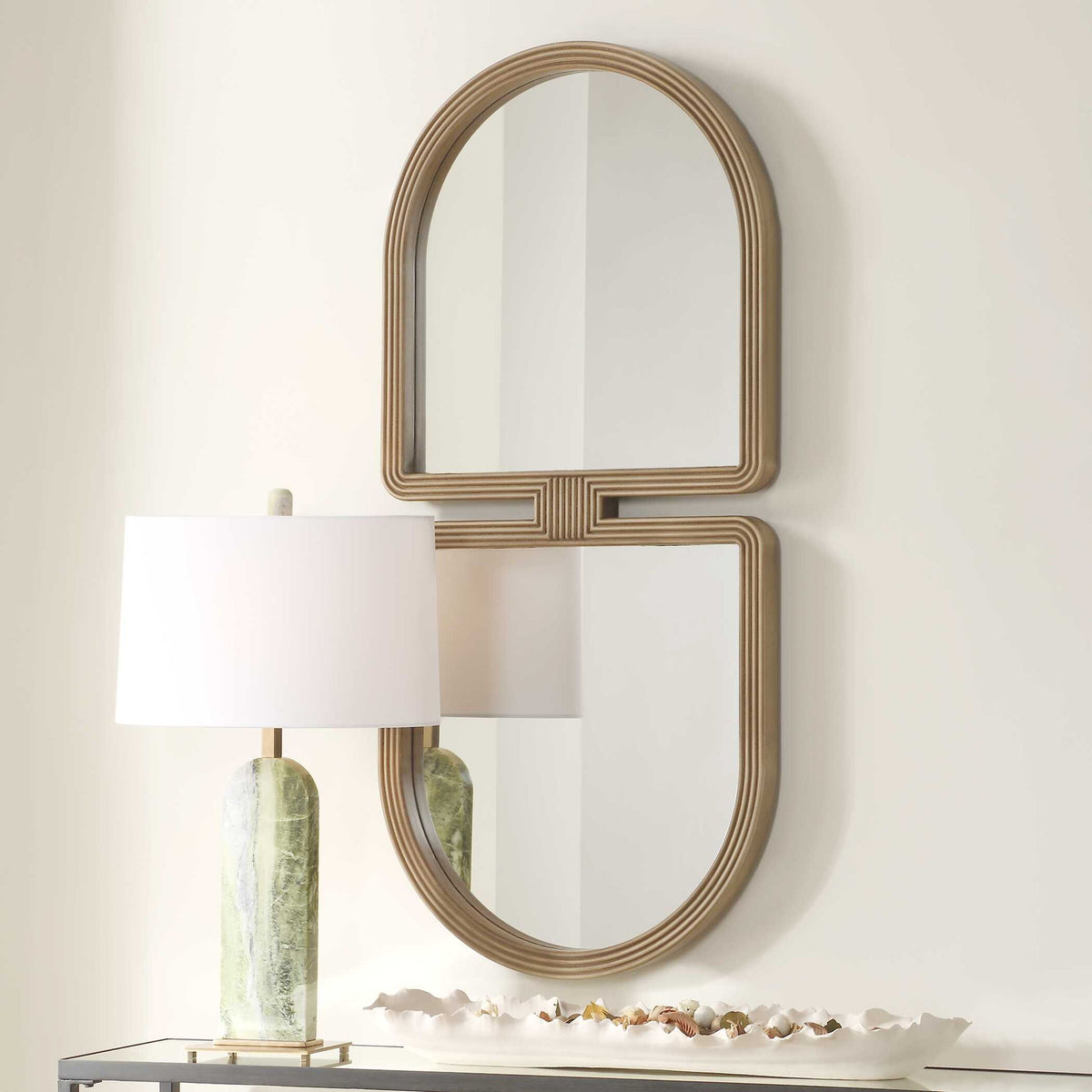 Jacques - Art Deco Mirror - Gold