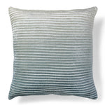 Fade Out - Velvet Pillow - Blue