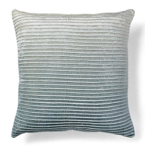 Fade Out - Velvet Pillow - Blue