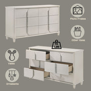 Laveda - Dresser - Pearl White - R&R Furniture Gallery (Fountain Valley, CA)