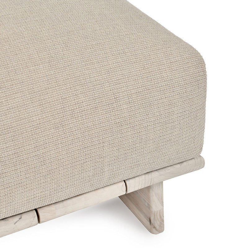 Livia - Outdoor Armless Chair - Taupe - R&R Furniture Gallery (Fountain Valley, CA)