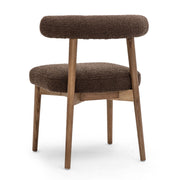 Spara - Performance Boucle Side Chair - Chocolate Brown - R&R Furniture Gallery (Fountain Valley, CA)