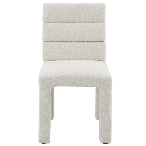 Hettie - Side Chair (Set of 2) - Beige Boucle - R&R Furniture Gallery (Fountain Valley, CA)