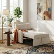 3 In 1 Convertible Sleeper Sofa Bed For Living Room - R&R Furniture Gallery (Fountain Valley, CA)