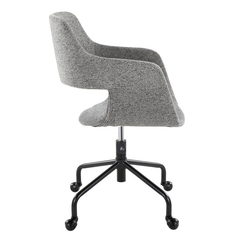 Lumi Source Margarite contemporary adjustable office chair with a modern design, cushioned seat, and ergonomic features for desk use.