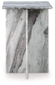 Keithwell - Square Accent Table - Gray - R&R Furniture Gallery (Fountain Valley, CA)