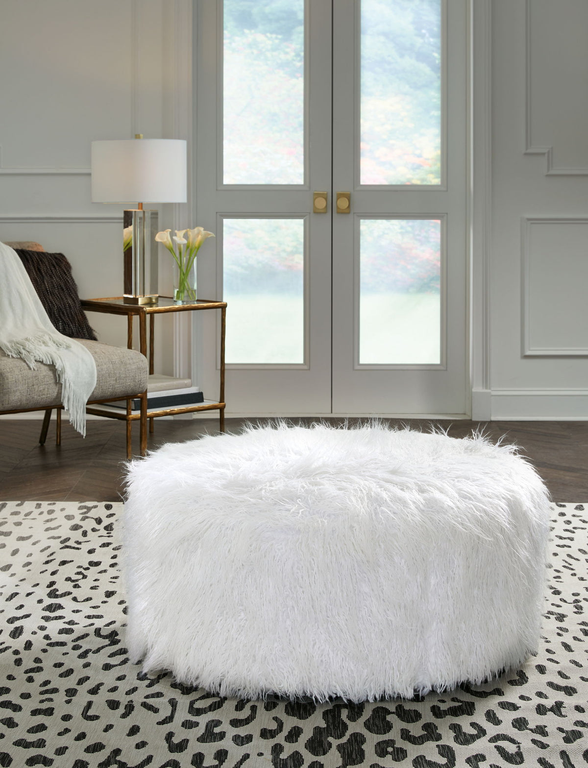Galice - Oversized Ottoman - R&R Furniture Gallery (Fountain Valley, CA)