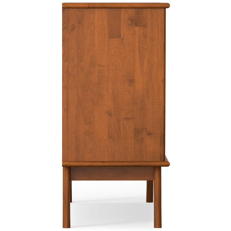 Draper - 3 Door Sideboard Buffet - Brown - R&R Furniture Gallery (Fountain Valley, CA)