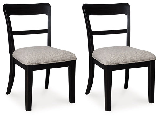 Greddinton - Upholstered Dining Side Chair (Set of 2) - R&R Furniture Gallery (Fountain Valley, CA)