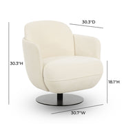 Solange - Swivel Chair - R&R Furniture Gallery (Fountain Valley, CA)