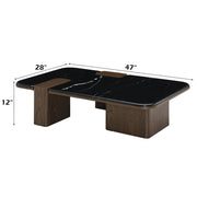 Dana - Table With Marble Top - R&R Furniture Gallery (Fountain Valley, CA)