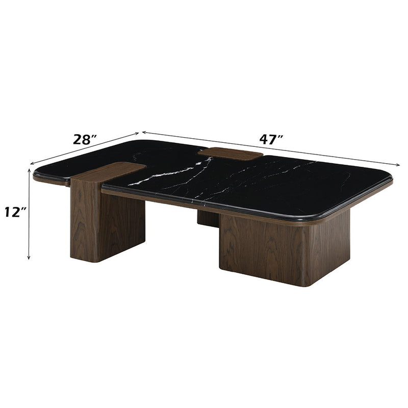 Dana - Table With Marble Top - R&R Furniture Gallery (Fountain Valley, CA)