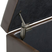 Dover - Upholstered Storage Ottoman Bench - R&R Furniture Gallery (Fountain Valley, CA)