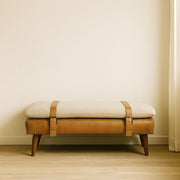 Buffalo - Hide Bench - R&R Furniture Gallery (Fountain Valley, CA)