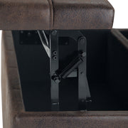 Harrison - Large Coffee Table Storage Ottoman - R&R Furniture Gallery (Fountain Valley, CA)