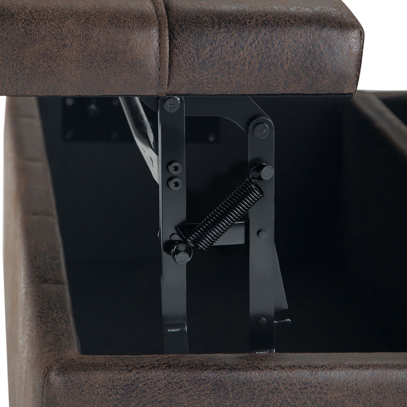 Harrison - Large Coffee Table Storage Ottoman - R&R Furniture Gallery (Fountain Valley, CA)
