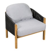 Grotta - Outdoor Wood Club Chair (Set of 2) - R&R Furniture Gallery (Fountain Valley, CA)