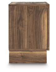 Chirason - Two Drawer Night Stand - Brown - R&R Furniture Gallery (Fountain Valley, CA)