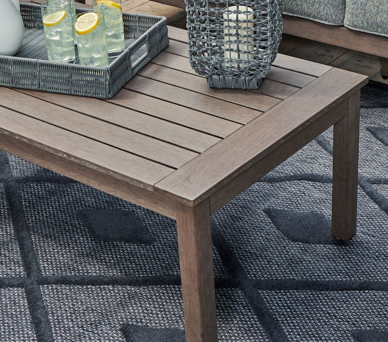 Hillside Barn - Rectangular Cocktail Table - Brown - R&R Furniture Gallery (Fountain Valley, CA)