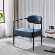 Modern Upholstered Accent Armchair With Pocket Spring Seat - R&R Furniture Gallery (Fountain Valley, CA)
