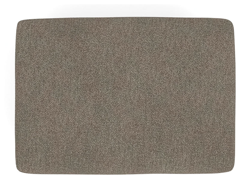 Triston-Peaks - Ottoman - Suede - R&R Furniture Gallery (Fountain Valley, CA)