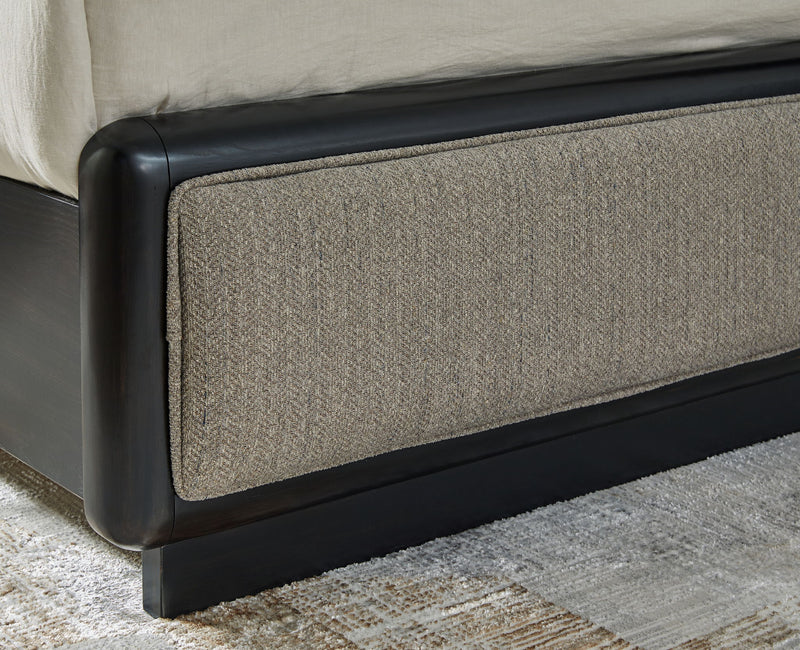 Rowanbeck - Upholstered Panel Bed - R&R Furniture Gallery (Fountain Valley, CA)