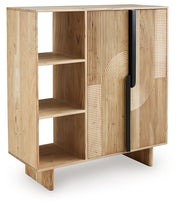 Kierwell - Accent Cabinet - Natural - R&R Furniture Gallery (Fountain Valley, CA)