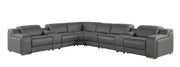 1116 - Power Reclining Italian Leather Sectional - R&R Furniture Gallery (Fountain Valley, CA)