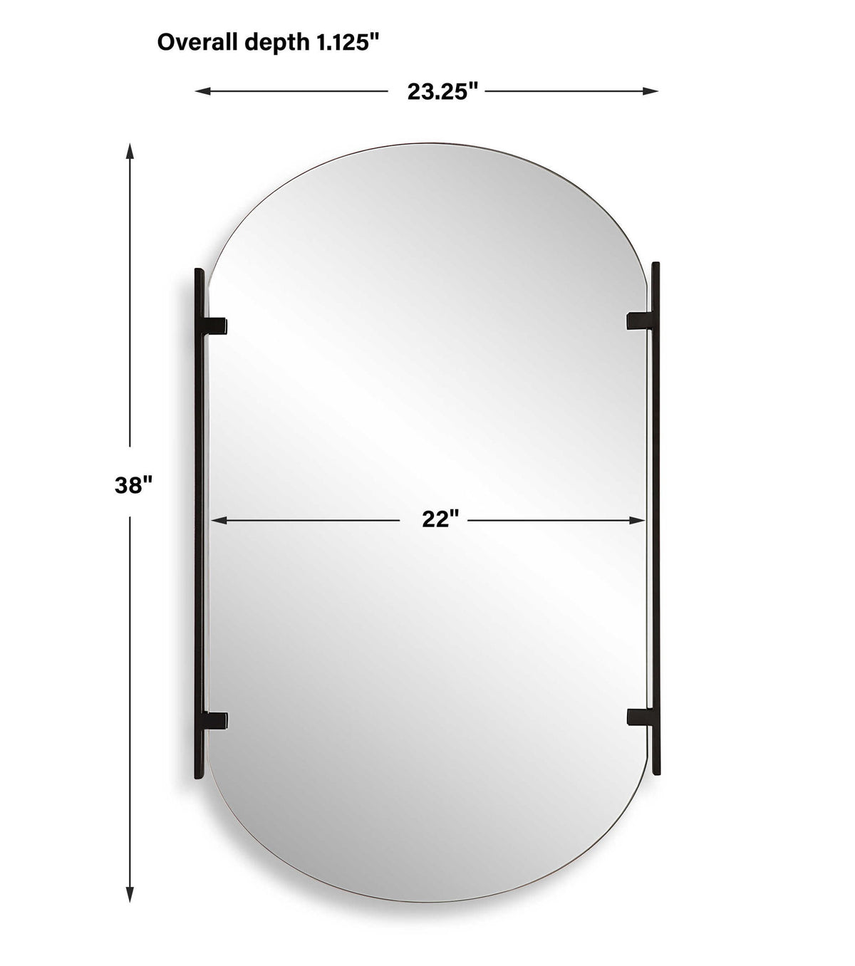Mirror - Satin Black