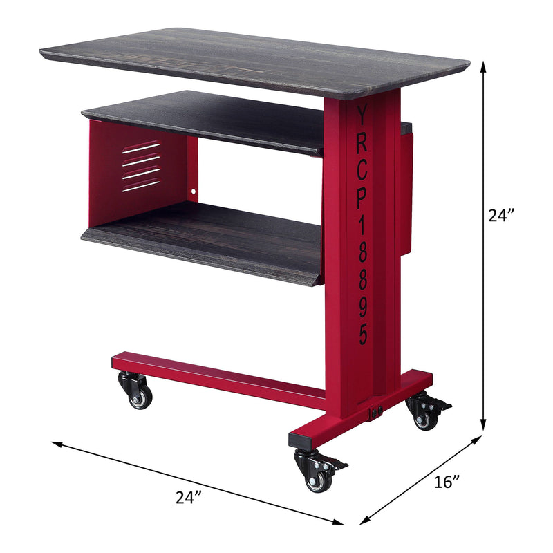 Cargo - Accent Table w/Wall Shelf - R&R Furniture Gallery (Fountain Valley, CA)