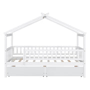 House Bed With 2 Drawers - R&R Furniture Gallery (Fountain Valley, CA)