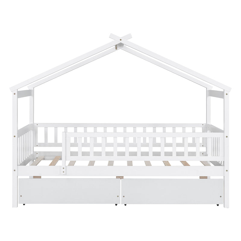 House Bed With 2 Drawers - R&R Furniture Gallery (Fountain Valley, CA)