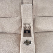 Modesto - Modular Power Reclining Sectional With Power Adjustable Headrests - R&R Furniture Gallery (Fountain Valley, CA)