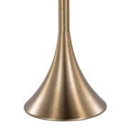 Lumi Source Lenuxe contemporary floor lamp with sleek metal stand and modern design, standing tall in a stylish living room setting.
