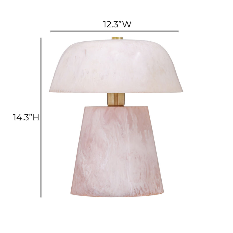 Pouty - Resin Table Lamp - Pink - R&R Furniture Gallery (Fountain Valley, CA)