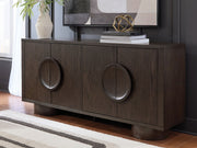 Veeda - Accent Cabinet - Dark Brown - R&R Furniture Gallery (Fountain Valley, CA)