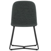 Wilcox - Dining Chair (Set of 2) - Charcoal Gray - R&R Furniture Gallery (Fountain Valley, CA)