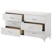 Casilda - Dresser - White - R&R Furniture Gallery (Fountain Valley, CA)