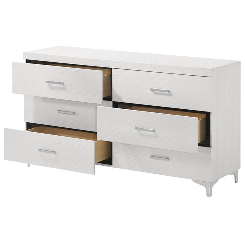 Casilda - Dresser - White - R&R Furniture Gallery (Fountain Valley, CA)