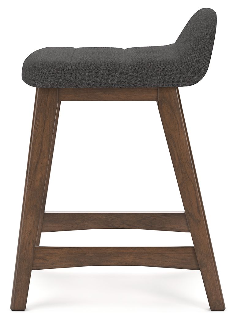 Lyncott - Upholstered Barstool (Set of 2) - R&R Furniture Gallery (Fountain Valley, CA)