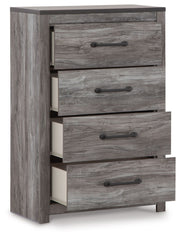 Bronyan - Four Drawer Chest - Dark Gray - R&R Furniture Gallery (Fountain Valley, CA)
