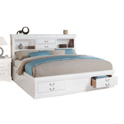 Louis Philippe III - Bed w/Storage - R&R Furniture Gallery (Fountain Valley, CA)