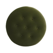Yolanda - Round Upholstered Accent Ottoman - R&R Furniture Gallery (Fountain Valley, CA)