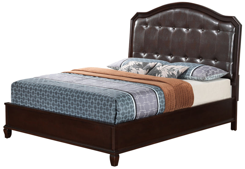 Bed With Transitional Design - R&R Furniture Gallery (Fountain Valley, CA)